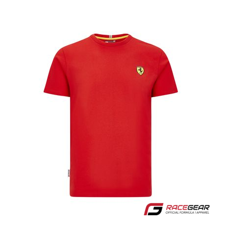Scuderia Ferrari Fanwear Mens Small Shield Tee Red