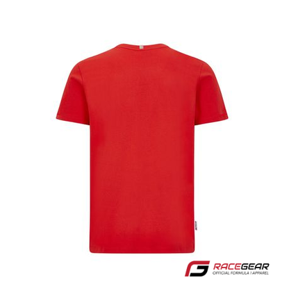 Scuderia Ferrari Fanwear Mens Small Shield Tee Red