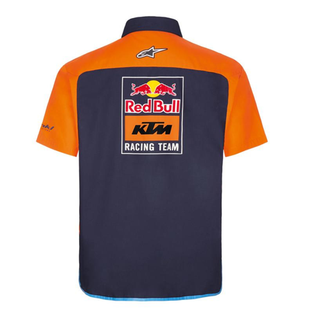 KTM Red Bull Racing Mens Team Shirt Navy