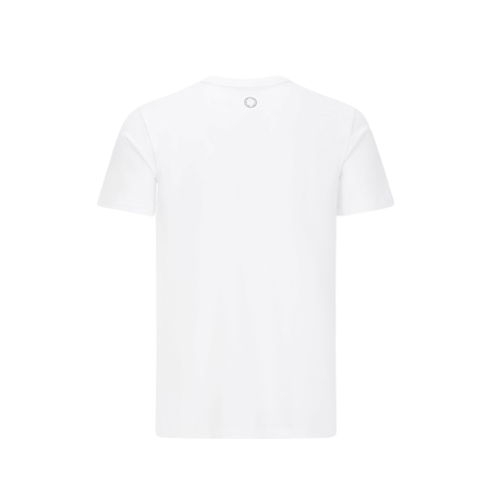 Mercedes Benz AMG Petronas Motorsport Men's Large Logo T-Shirt White