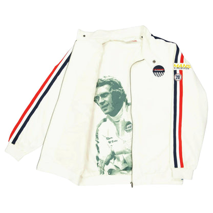 Steve McQueen Men's Racing 20 Jacket; exclusive gift, vintage style, King of cool , vintage cars, motorsport, fathers day gift, gift for older men, Le Mans, Porsche